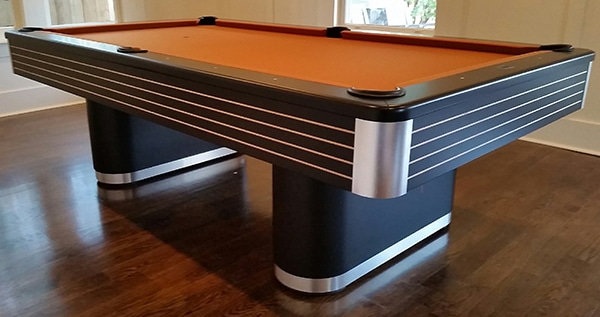 Heritage-in-Matte-Black-Lacquer-with-Natural-Maple-Accents | Heritage | West Penn Billiards