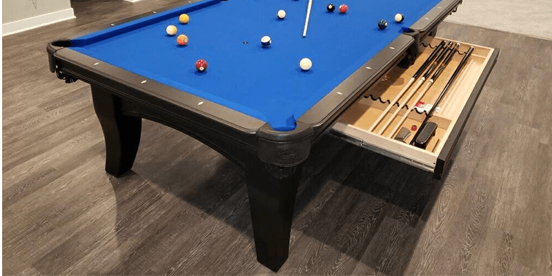 chicago_pooltable_MBL_draweropen | Chicago | West Penn Billiards