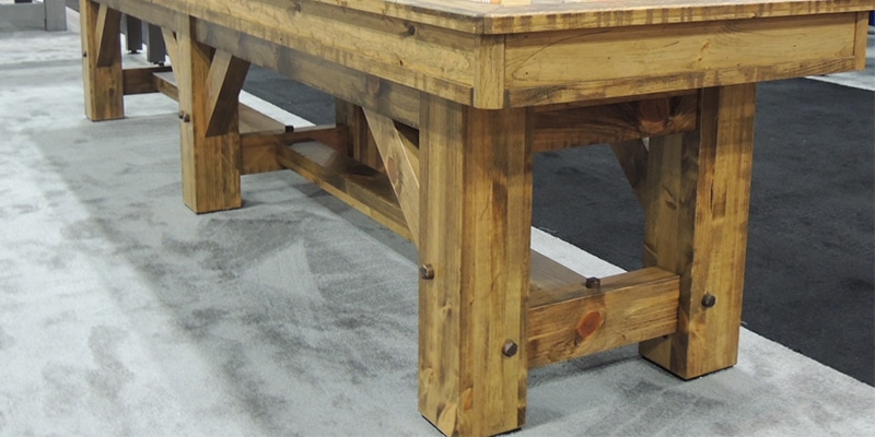 Timber Ridge Shuffleboard_Close Up | Timber Ridge Shuffleboard | West Penn Billiards