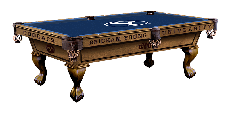 Brigham Young_collegiate_pooltable | Pool Table | West Penn Billiards