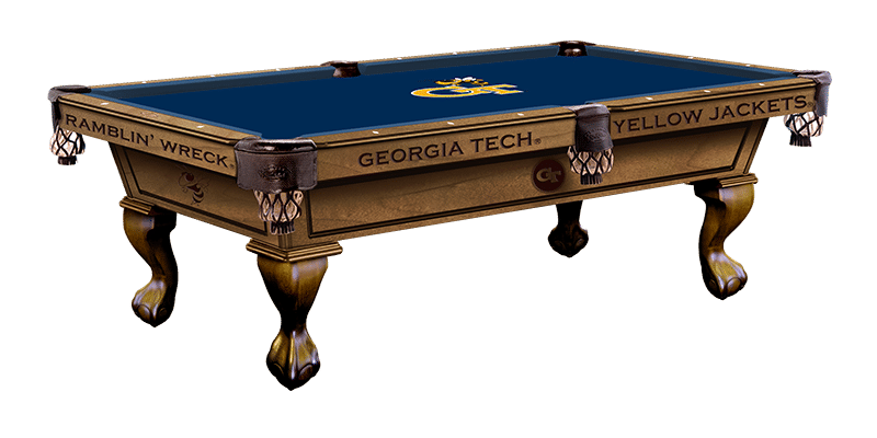 Georgia Tech_collegiate_pooltable | Pool Table | West Penn Billiards