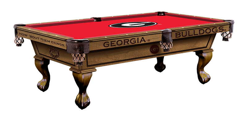Georgia_collegiate_pooltable | Pool Table | West Penn Billiards