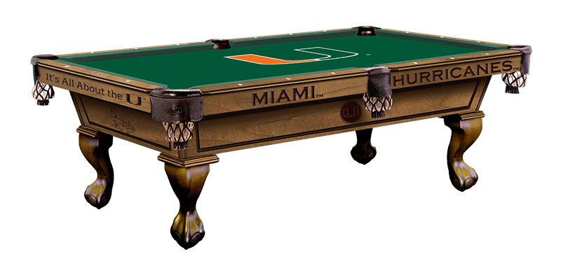 Miami_collegiate_pooltable | Pool Table | West Penn Billiards