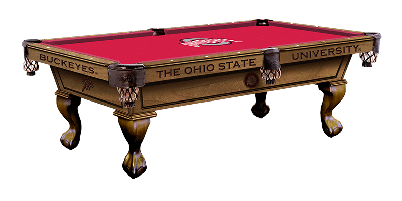 Ohio State_collegiate_pooltable | Pool Table | West Penn Billiards