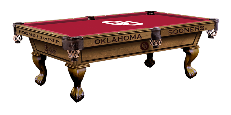 Oklahoma_collegiate_pooltable | Pool Table | West Penn Billiards