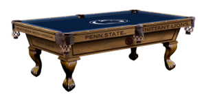 Penn State collegiate pool table
