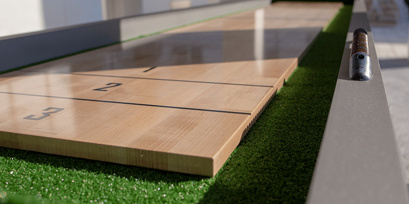 Shuffleboard Close Up | Shuffleboard | West Penn Billiards