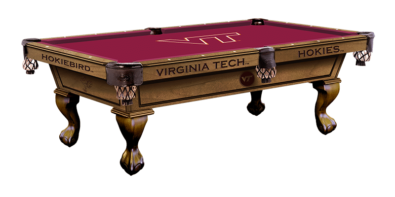 Virginia Tech_collegiate_pooltable | Pool Table | West Penn Billiards