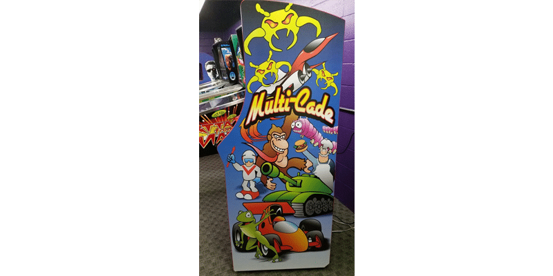 Multicade Arcade Machine | Multicade Classic | West Penn Billiards Multicade Arcade Machine