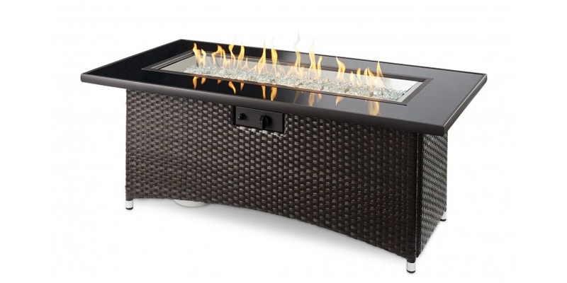 Balsam | Balsam Montego Linear Gas Fire Pit Table | West Penn Billiards
