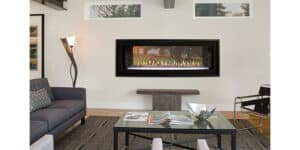 Boulevard Vent-Free Fireplace, Linear See-Through 48
