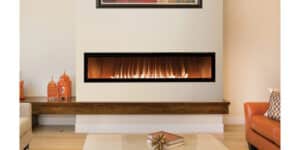 Boulevard Vent-Free Fireplace, Linear 60