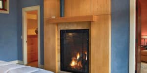 CanvasT | Canvas Portrait-Style Direct-Vent Fireplace, Traditional 27 | West Penn Billiards
