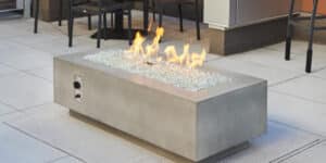 Cove-54 | Cove 54″ Linear Gas Fire Pit Table – More Colors | West Penn Billiards