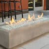 Cove 72" Linear Gas Fire Pit Table - More Colors
