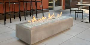 Cove-72 | Cove 72″ Linear Gas Fire Pit Table – More Colors | West Penn Billiards