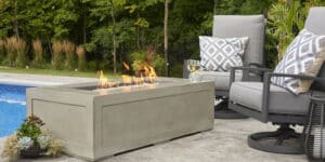 Cove-Linear | Cove Linear Gas Fire Pit Table | West Penn Billiards