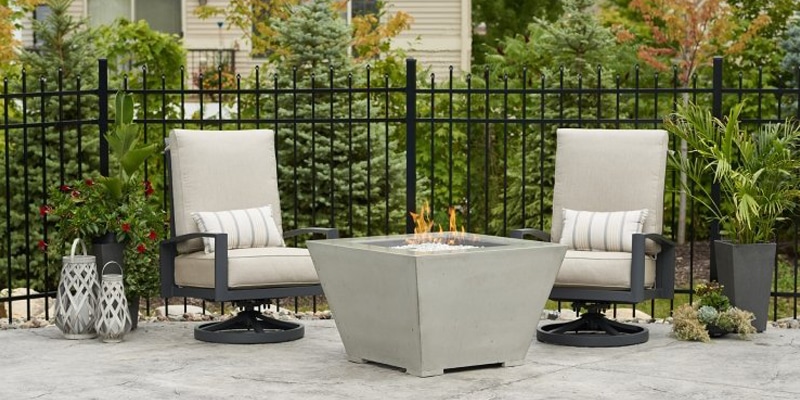 Cove-Square | Cove Square Gas Fire Pit Bowl | West Penn Billiards