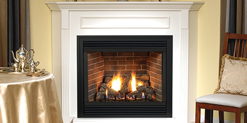 MadPrem | Madison Direct-Vent Fireplace, Premium 42 | West Penn Billiards