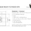RECTANGULAR LINEAR READY-TO-FINISH KITS
