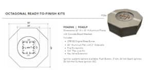OCTAGONAL READY-TO-FINISH KITS