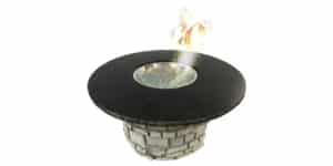 Gas Fueled Fire Table