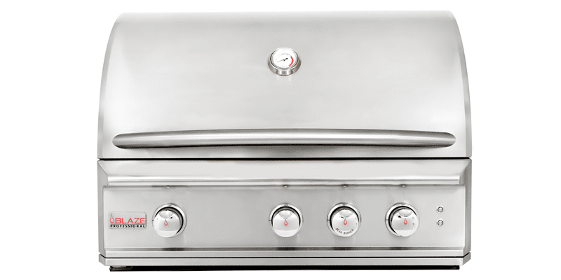 34inch-3-burner | Blaze Professional LUX 34-Inch 3 Burner Built-In Gas Grill With Rear Infrared Burner | West Penn Billiards