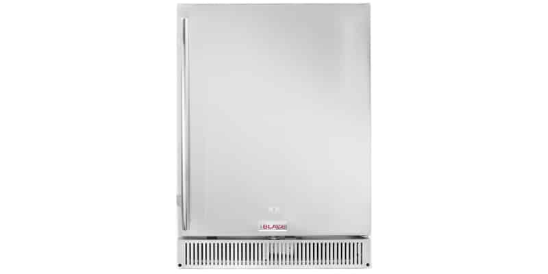 5.2-Refridgerator-01-scaled | Blaze Outdoor Rated Stainless 24” Refrigerator 5.2 cu. ft. | West Penn Billiards
