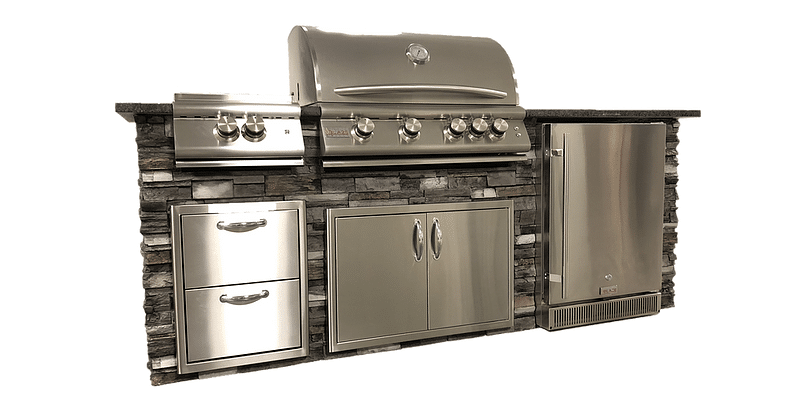 8-Grill | 8′ Grill Islands | West Penn Billiards