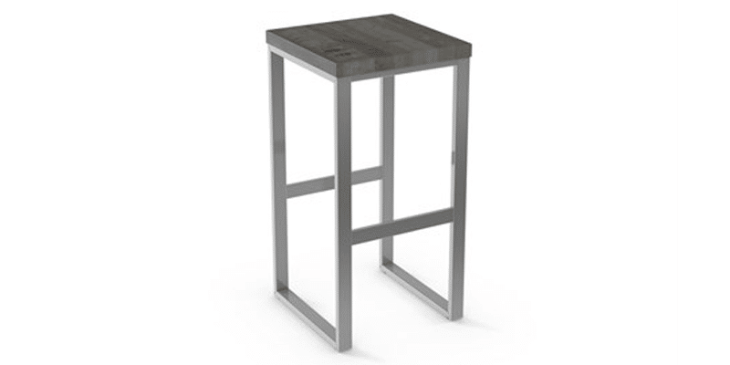 Aaron-Non-Swivel-Stool-Wood | Aaron Non Swivel Stool (Wood) | West Penn Billiards