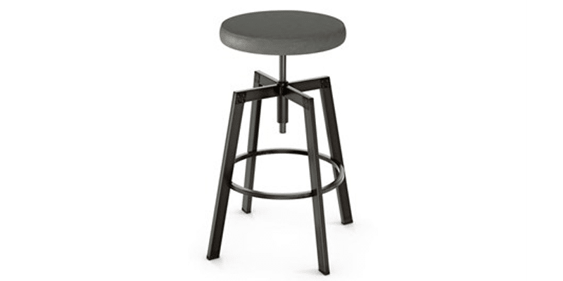 Architect-Screw-Stool-Cushion | Architect Screw Stool (Cushion) | West Penn Billiards
