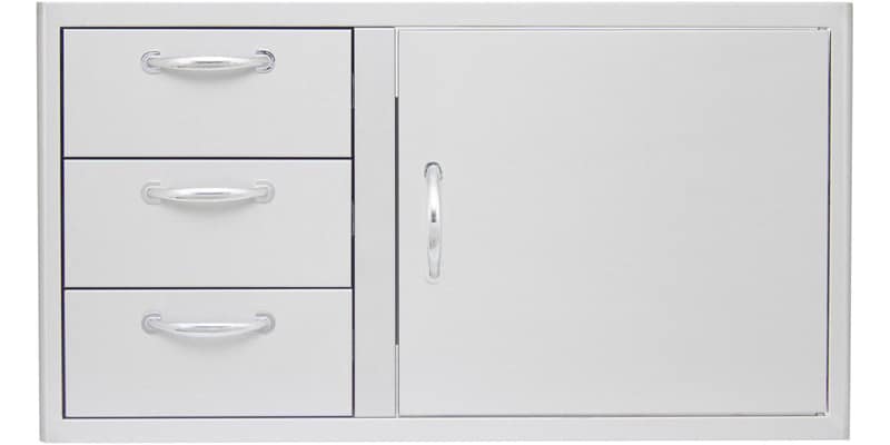 BLZ-DDC-39 | Blaze 39 Inch Access Door and Triple Drawer Combo | West Penn Billiards