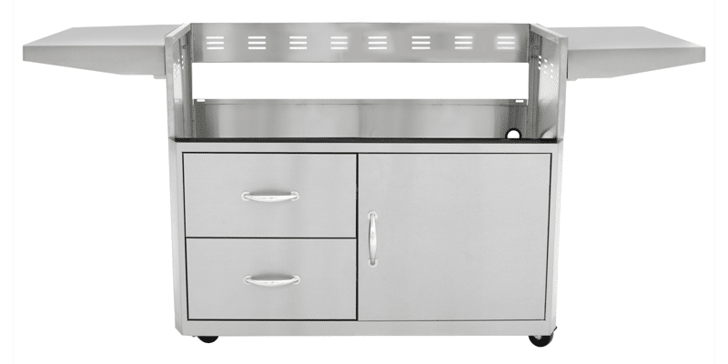 Blaze-Pro-4-Burner-on-Cart-12-scaled | Blaze 44-Inch 4 Burner Professional Grill Cart | West Penn Billiards
