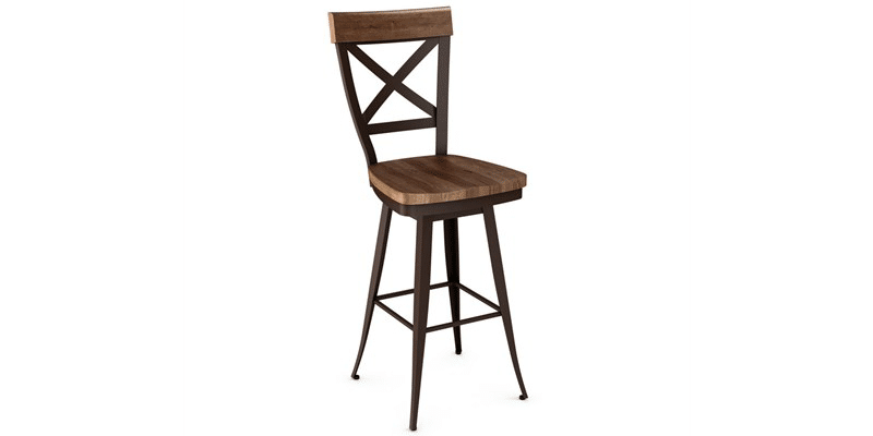 Kyle-Swivel-Stool-Wood | Kyle Swivel Stool (Wood) | West Penn Billiards