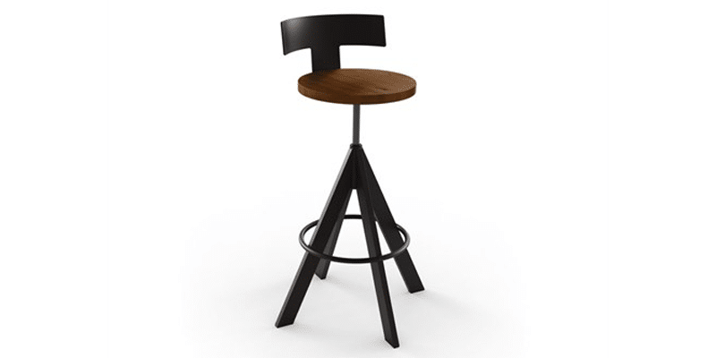 Uplift-Screw-Stool-Wood | Uplift Screw Stool (Wood) | West Penn Billiards