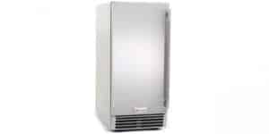 Blaze 50 LB. 15 Inch Outdoor Ice Maker with Gravity Drain