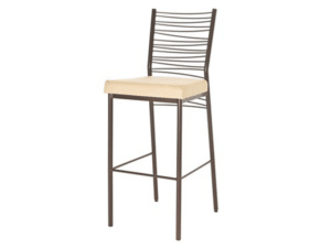 Crescent Non Swivel Stool (Cushion)