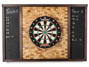 Dart Backboard with Wine Cork