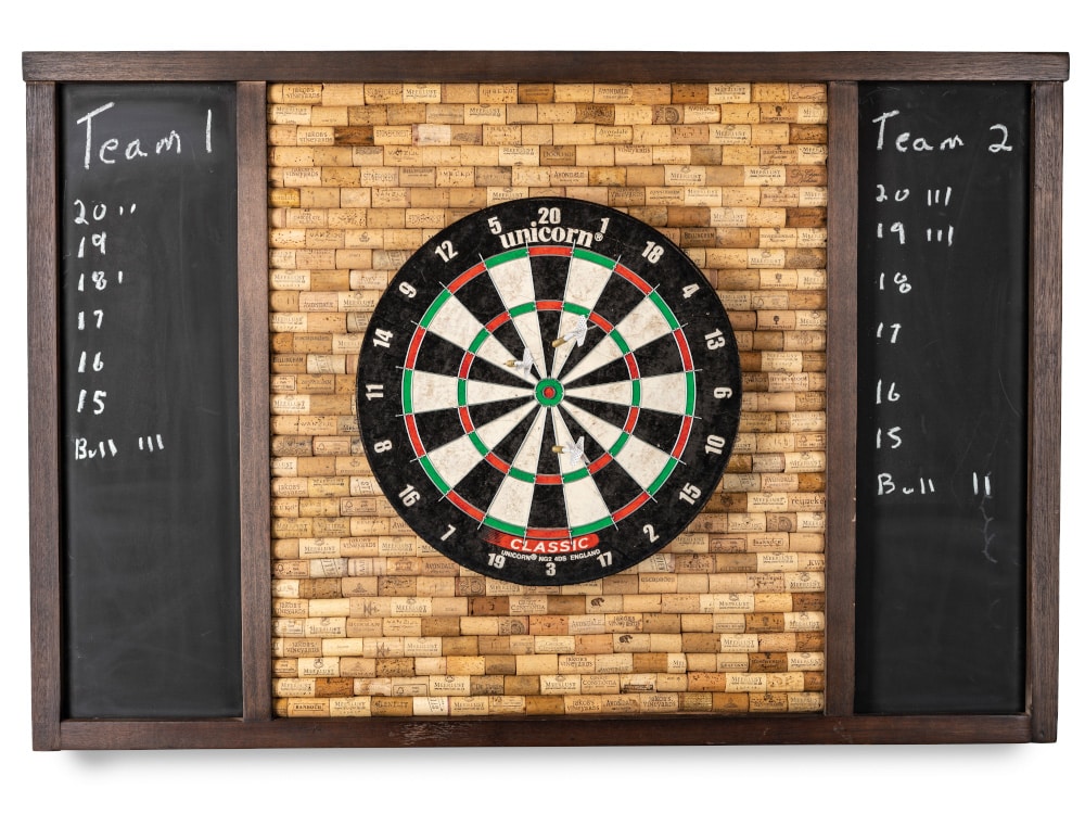 Dart-Backboard-with-Wine-cork | Dart Backboard with Wine Cork | West Penn Billiards