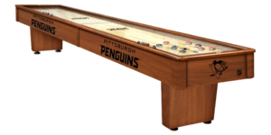 table | Pittsburgh Penguins Shuffleboard Table | West Penn Billiards