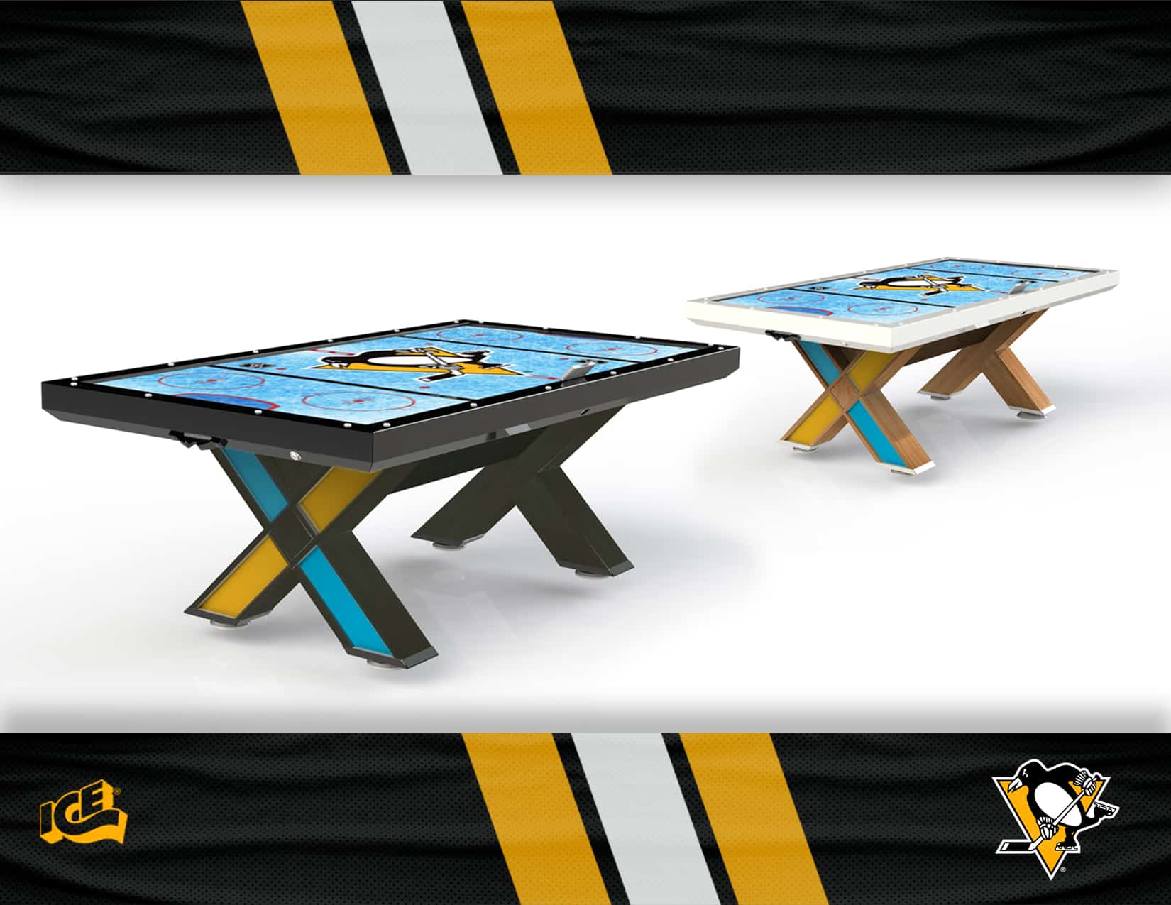 AIR FX PRO PEN_01 | Pittsburgh Penguins NHL Air FX Air Hockey | West Penn Billiards
