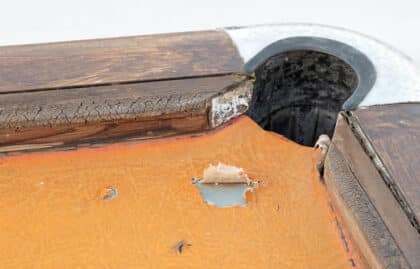 Damaged Pool Table Repair