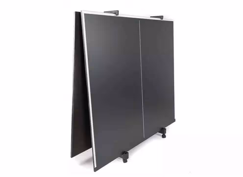 Table-tennis-conversion-top-on-caddy-1 | Ping Pong Table Conversion Top | West Penn Billiards